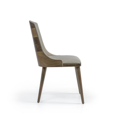 Luxe design gestoffeerde eetkamerstoel zit eetkamermeubilair hout nieuw