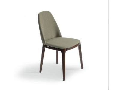 Eetkamermeubilair luxe stoel design gestoffeerde zitting inrichting stijl modern nieuw