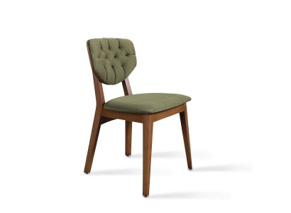 Chestefield eetkamerstoel gestoffeerde stoelen luxe meubels inrichting gestoffeerde zitting