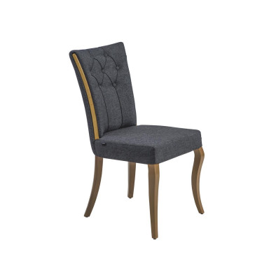 Luxe eetkamermeubelen ontwerper Grijze stoel Nieuwe inrichting Moderne stoelen