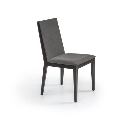 Grijze stoel eetkamer meubelontwerper inrichting stijl modern luxe stoelen.