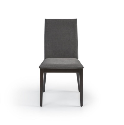 Grijze stoel eetkamer meubelontwerper inrichting stijl modern luxe stoelen.