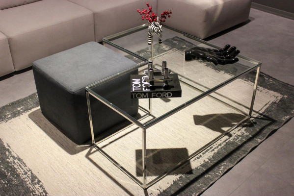Salontafel Woonkamermeubels Luxe Glazen Tafel Modern Nieuw Design Nieuw