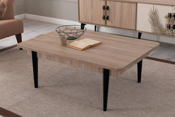 Moderne woonkamerset TV-kast Luxe salontafel Houten meubels
