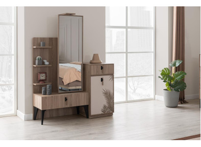 Slaapkamer luxe moderne commode met spiegel Moderne meubels Hout Nieuw