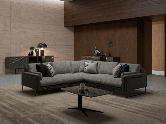Luxe Design Nieuw Compleet Modern Hoekbank L-Vorm Woonkamer Salontafel