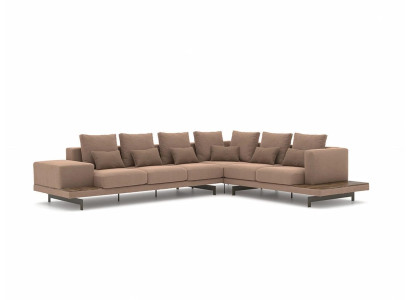 Sofa Bank L-vorm Woonkamer Meubel Set Luxe Inrichting Designer Nieuw