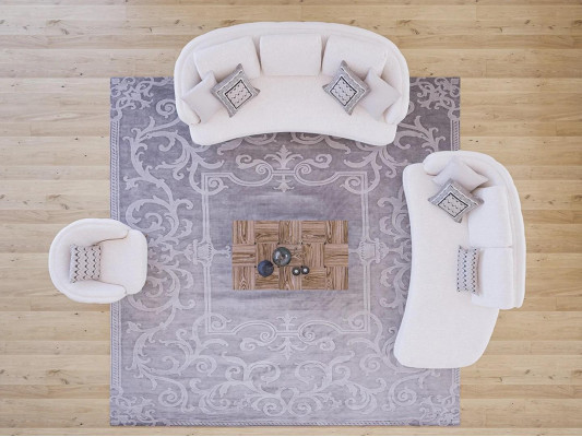 Wit gestoffeerde woonkamerset 4-delig modern 2x driezitsbank design fauteuil.