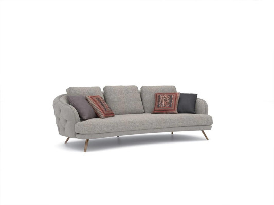 Zitkamermeubilair 4-delige set Chesterfield driepersoons bankstellen Luxe fauteuil