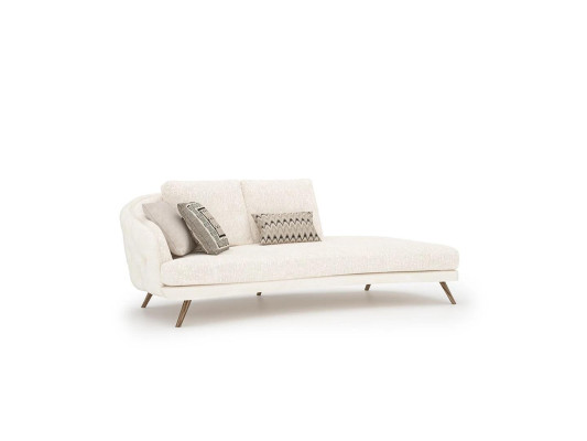 Bank Driezitter Bekleed Textiel Modern Relax Zit Luxe Meubels Woonkamer