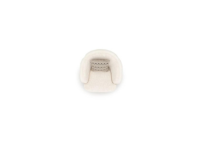 Moderne gestoffeerde fauteuil textiel woonkamer inrichting luxe design zitplaatsen