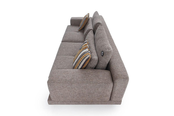 3-zits modern stijl designer woonkamer stoffen bank met kussens en rugkussens