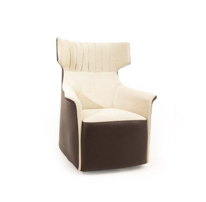 Stille fauteuil Modern design Woonkamermeubels Bruine kleur Luxe Nieuw