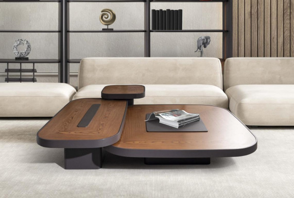 Ontwerp salontafel Luxe houten salontafels Elegant woonkamer nieuw