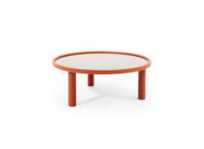 Eiken massief houten salontafel met natuurlijke nerf in de woonkamer nieuw