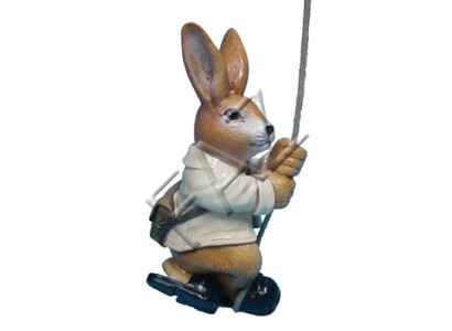 Ontwerp Haas Figuur Tuin Standbeeld Sculptuur Figuren Sculpturen Decoratie Standbeelden