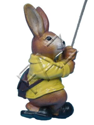 Ontwerp Haas Figuur Tuin Standbeeld Sculptuur Figuren Sculpturen Decoratie Standbeelden