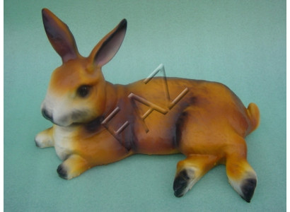 Ontwerp Konijn Figuur Tuin Standbeeld Sculptuur Figuren Sculpturen Decoratie Nieuw c400