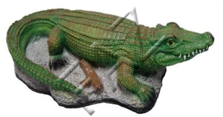 Ontwerp Krokodil Figuur Standbeeld Sculptuur Figuren Sculpturen Tuindecoratie Nieuw