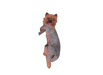 Hangende hondenfiguur standbeeld sculptuur tuindecoratie 24cm Figuren Beelden Sculpturen