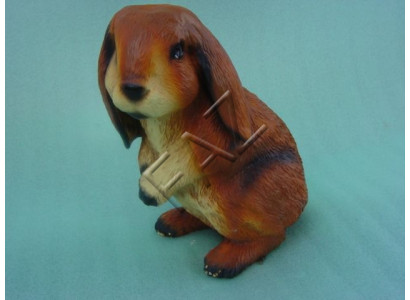 Ontwerp Haas Figuur Tuin Standbeeld Sculptuur Figuren Beeldhouwwerken Decoratie Nieuw