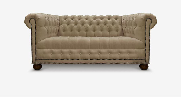 Bank Chesterfield Bank Bekleding XXL Grote Set Textiel 4+2 designer Banken