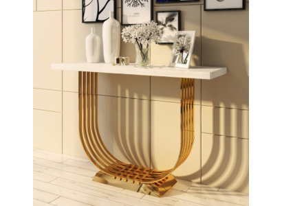 Console tafel Metaal Hout Tafel Console Console tafels Sideboard