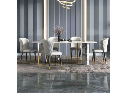 Luxe Modern Marmer Stijl Eettafel Meubels Tafels Eetkamer Design Keuken