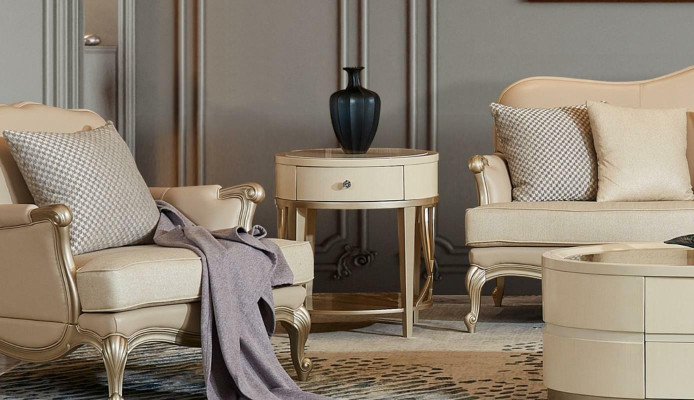 Salontafel Design Tafels Ovaal Koffie Bijzettafels Woonkamer Massief hout