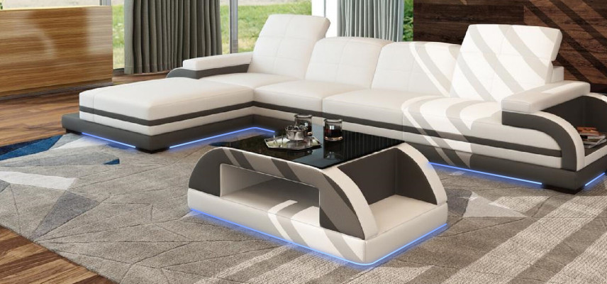 Moderne ontwerptafel salontafel glazen tafel bijzettafel banktafels woonkamer