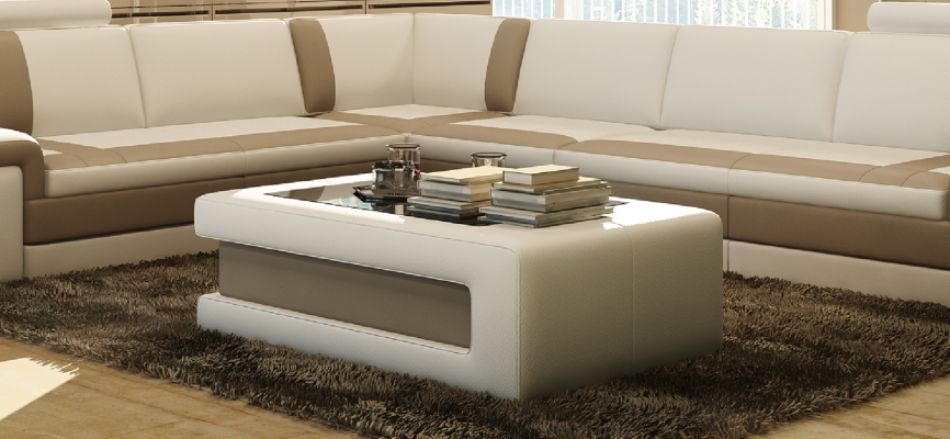 Ontwerp salontafel bekleding woonkamer bijzettafels moderne bank