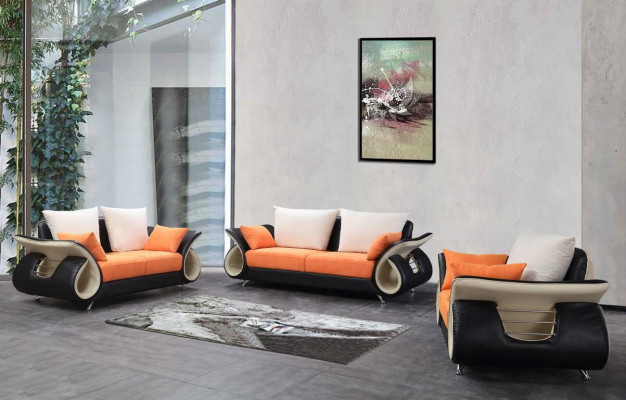 Moderne woonkamer bank stoffering compleet set bank bankstellen