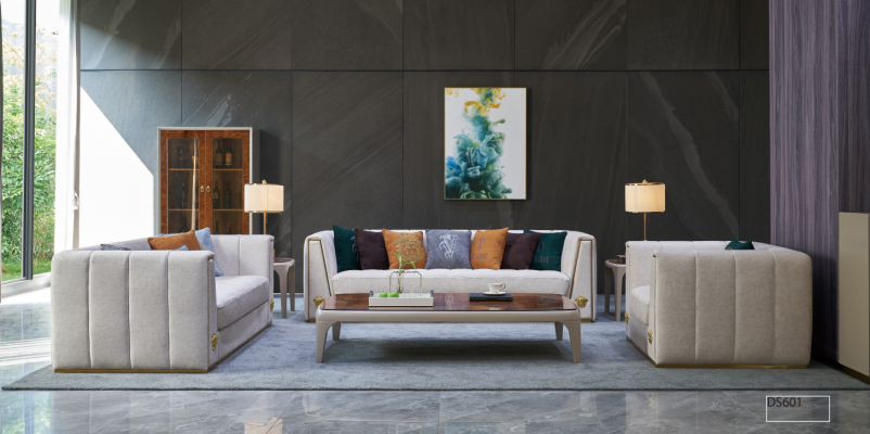 Bankstel 3+2+1 zits Klassieke woonlandschap decoratie Banken Sofa's