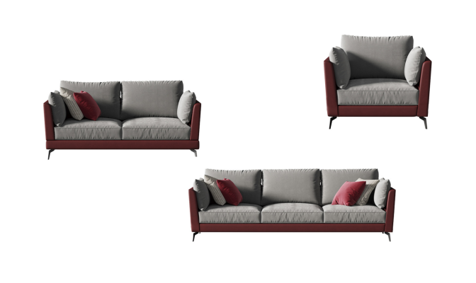 Bankstel 3+2+1 zits stof textiel woonlandschap banken bankstellen bekleding