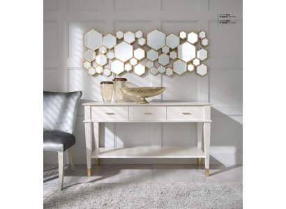 Console kaptafel console tafel luxe hout slaapkamer wit modern