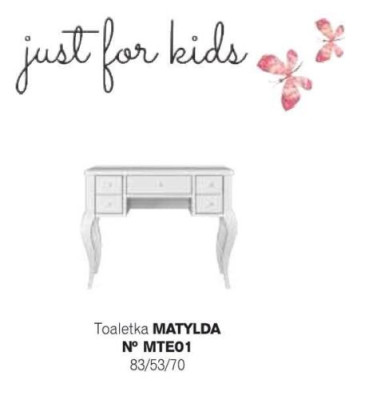 Garnituur kaptafel kruk kinderkamer meubels kinderkamer modern luxe hout