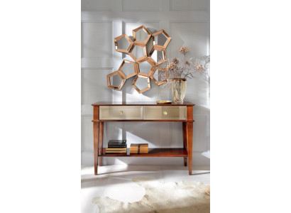 Console tafel slaapkamer console tafel hout luxe klassieke commode bruin nieuw