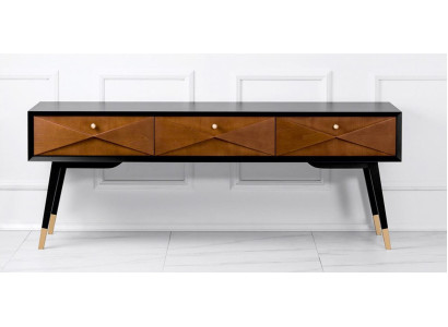 Console tafel tafel console dressoir hout modern luxe bruin design nieuw