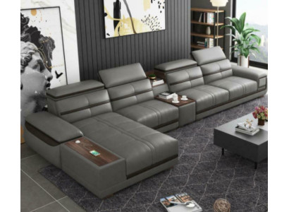 Woonlandschap hoekbank hoekbank L-vorm Bank Modern Relax Zit Luxe Meubels