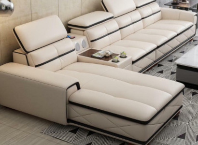Bank Meubels Woonlandschap Luxe Hoekbank Hoekbank L-vorm Bekleding Modern Bankstellen Nieuw