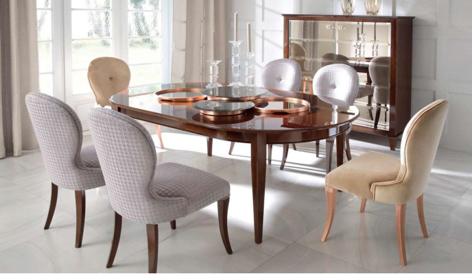 Luxe eetkamerstoel stoel fauteuil zitter eetkamerstoelen hout modern grijs