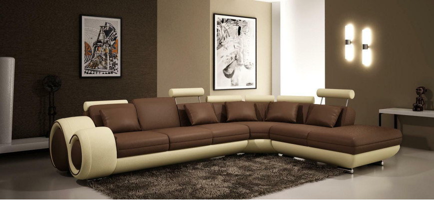 Multifunctionele leren bank zitkussen decor woonkamer leren bankstel sofa
