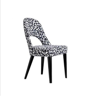 Eetkamerstoel Stoel Fauteuil Zits 1 Zit Clubsessel Stof Modern Eetkamer Hout