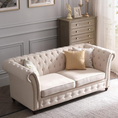 Chesterfield bankstel 321 woonkamer zitkamer bank design bankstellen leren bank