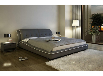 Modern ontwerp bed XXL bedden luxe stijl dubbel hotel leer