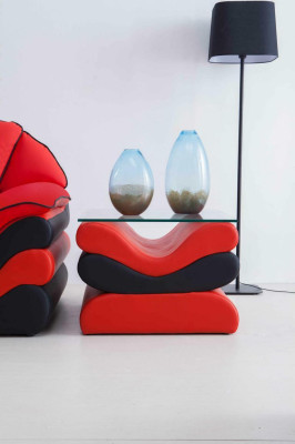 Leren bank Bank Woonruimte L-vorm Design Moderne Bank Klassiek