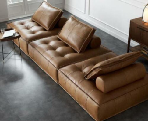 Driezitsbank 3-zits woonlandschap bankstellen Zitontwerp Bank Loungebanken