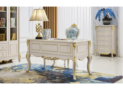 Schrijftafel Tafel Barok Tafels Chef Kantoor Inrichting Werkkamer Meubels Nieuw