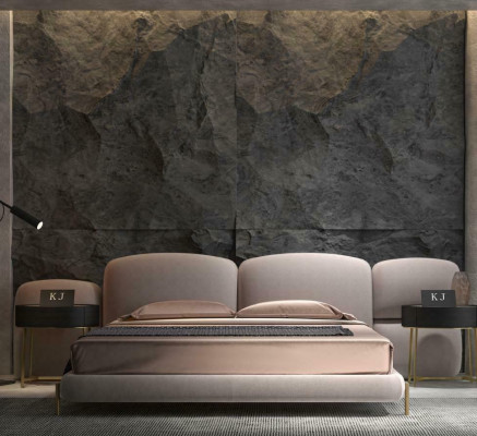 Gepolsterd bed Slaapkamerbedden 180x200 Italiaans design