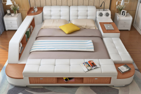 Multifunctioneel bed Bedden Tweepersoonsbed Deco Tweepersoonsbed Slaapkamer